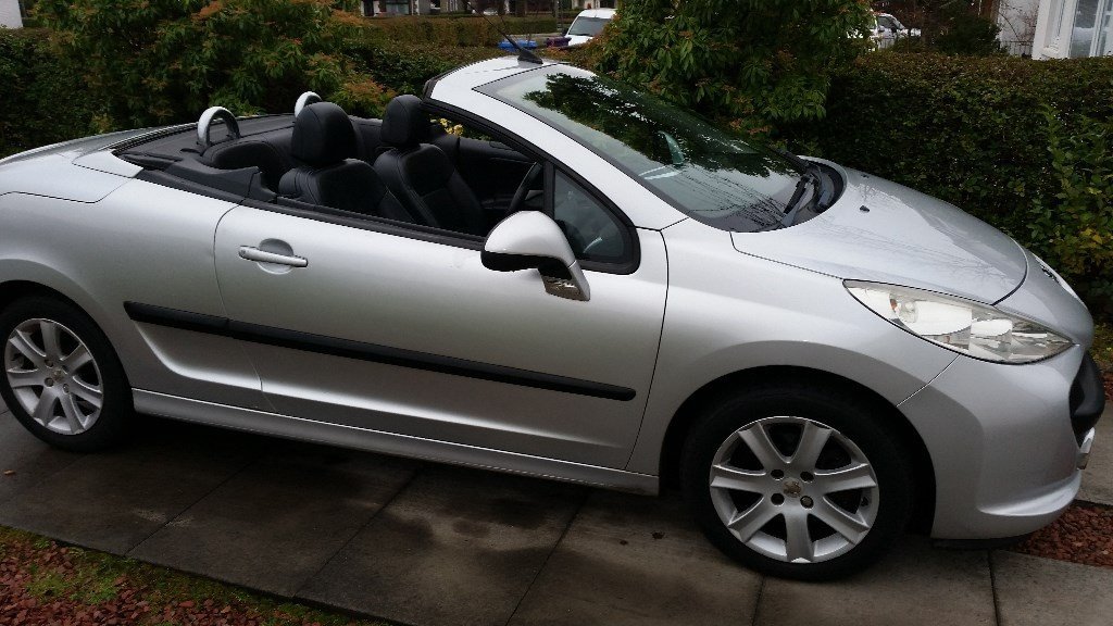 PEUGEOT 207 CC CABRIOLET . 2007 . REDUCED PRICE . in West End, Glasgow Gumtree