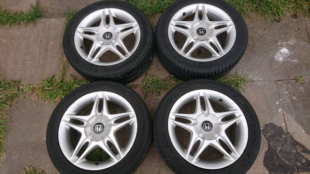 16" Honda Civic Vti Aerodeck Hatchback Accord Sports Alloys 4x114.3 MB6