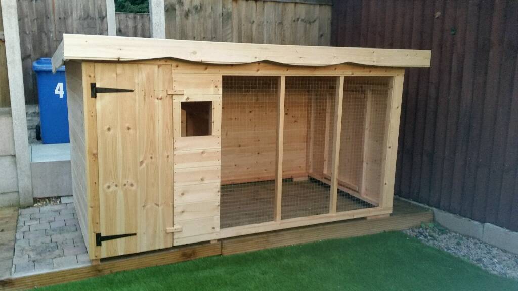 Extra large dog kennel and run in Telford, Shropshire Gumtree
