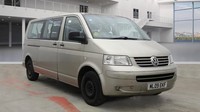 VOLKSWAGEN TRANSPORTER SHUTTLE 2.5TDI PD 130PS SE Minibus S/H, Air Con, Long MOT