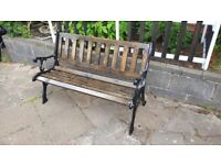 ! DELIVERY AVAILABLE ! CAST IRON GARDEN BENCH ENDS GARDEN FURNITURE #52