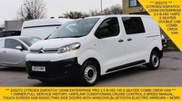 2022 Citroen Dispatch 1200M ENTERPRISE PRO 2.0 BLUEHDI 145PS 6 SEATER DOUBLE COM