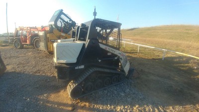 2013 Terex Pt30 Mini Track Skid Steer Loader 1676Hrs 33Hp 900Lb Lift