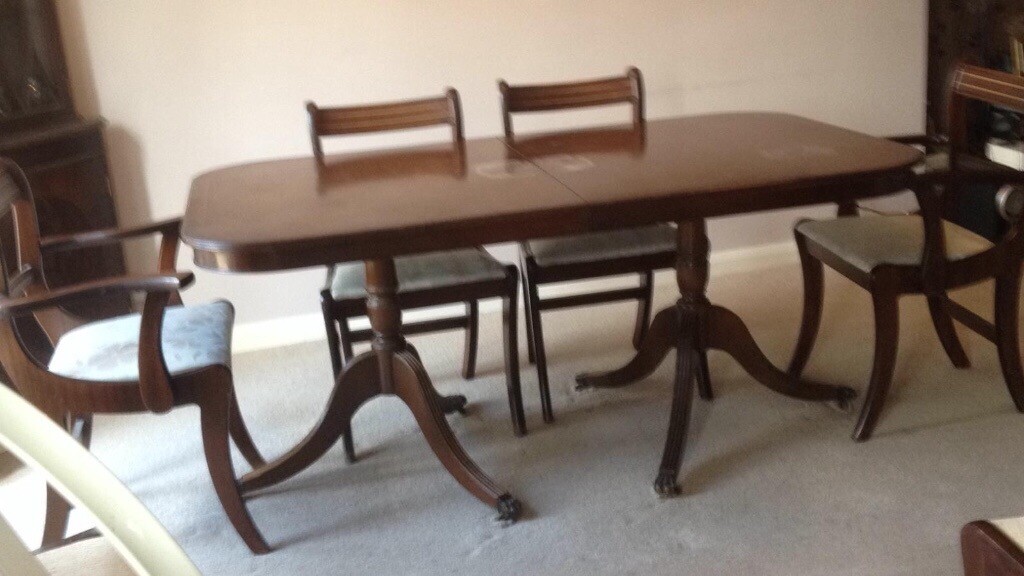 Wooden Dining Table & 6 Chairs | in Norwich, Norfolk | Gumtree