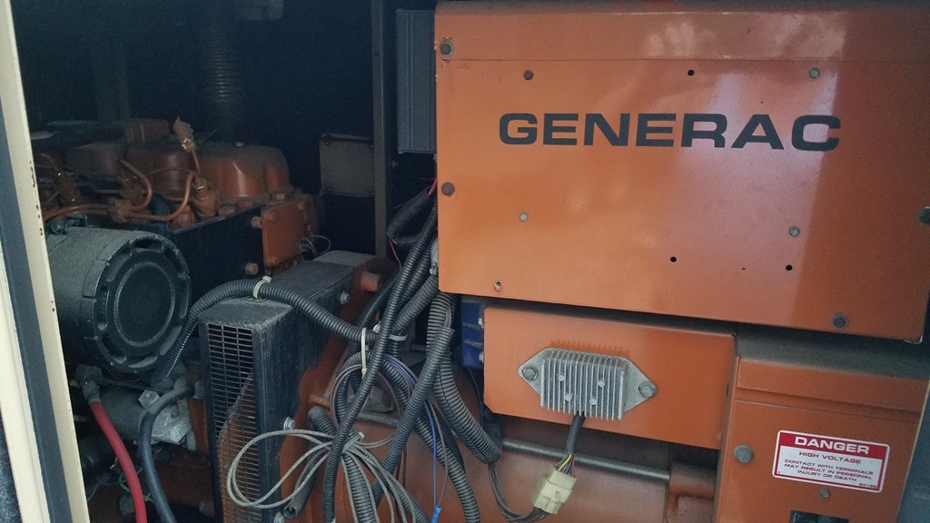 Generac 15 kW Portable Diesel Generator - 1,645 Hours - Ready To Go!