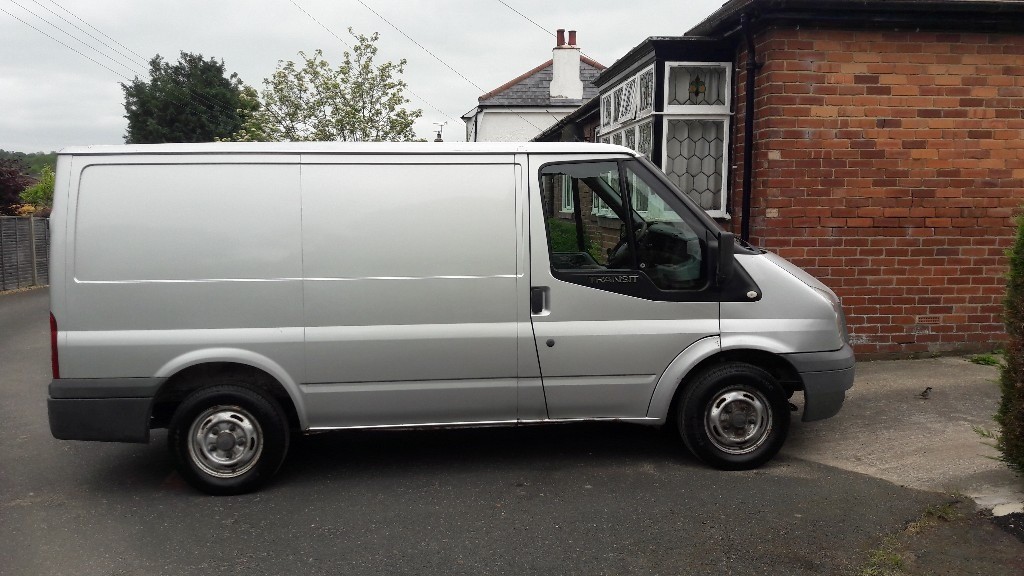 Silver transit van very clean and straight van only 2 owners owned for