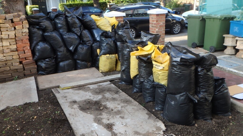 free rubble clean fill dirt 65 bags in Barnes, London Gumtree