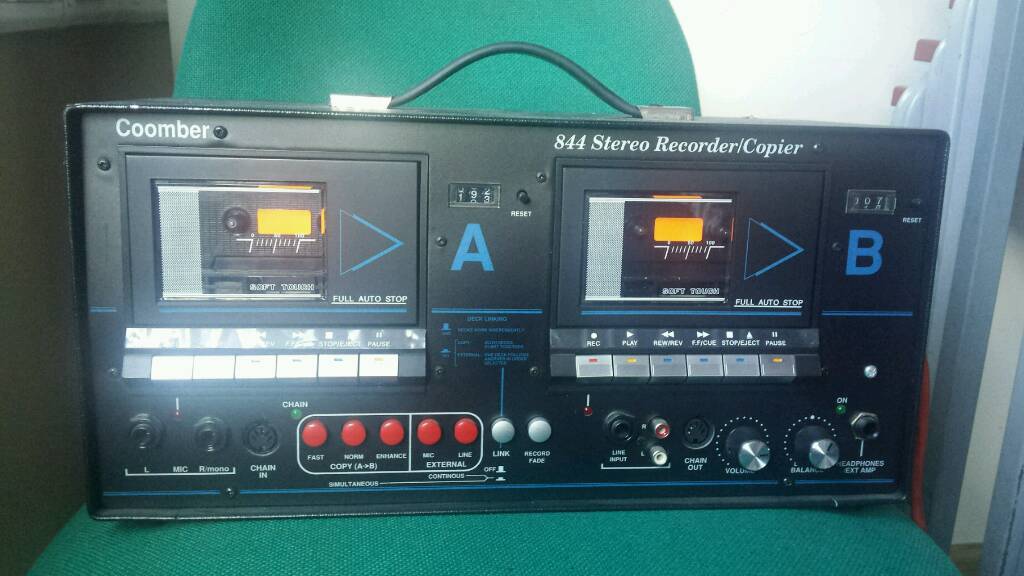 Coomber 844 Stereo Cassette Recorder Copier in Blackburn, Lancashire