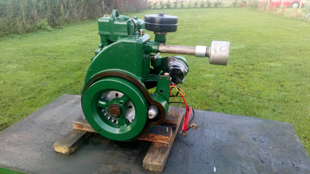 LISTER ST1 10.5HP ELECTRIC START DIESEL ENGINE REFURBISHED READY FOR