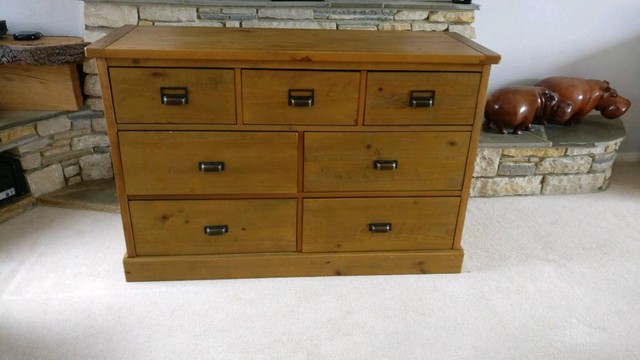 Next Shoreditch Hoxton Large Merchants 7 Drawer Chest Of Drawers