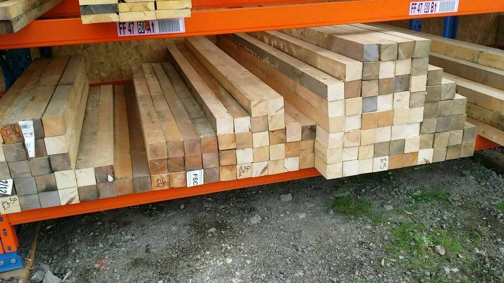 3x3-sawn-timber-75mm-x-75mm-in-mansfield-woodhouse-nottinghamshire