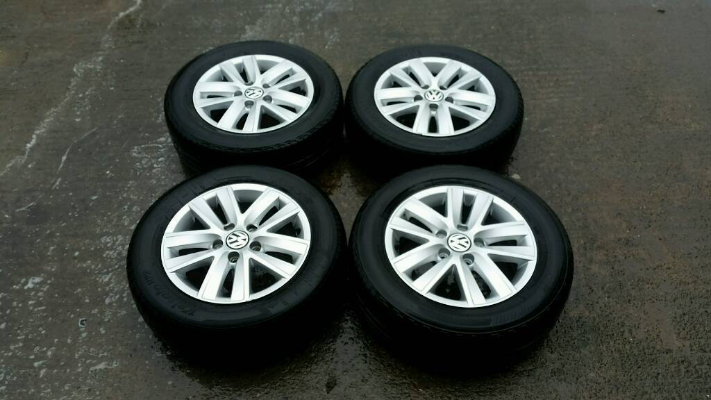 VW Volkswagen Caddy 15" Highline Alloy Wheels & Tyres in Bristol