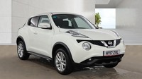 2017 NISSAN JUKE 1.6 Acenta White Auto Petrol