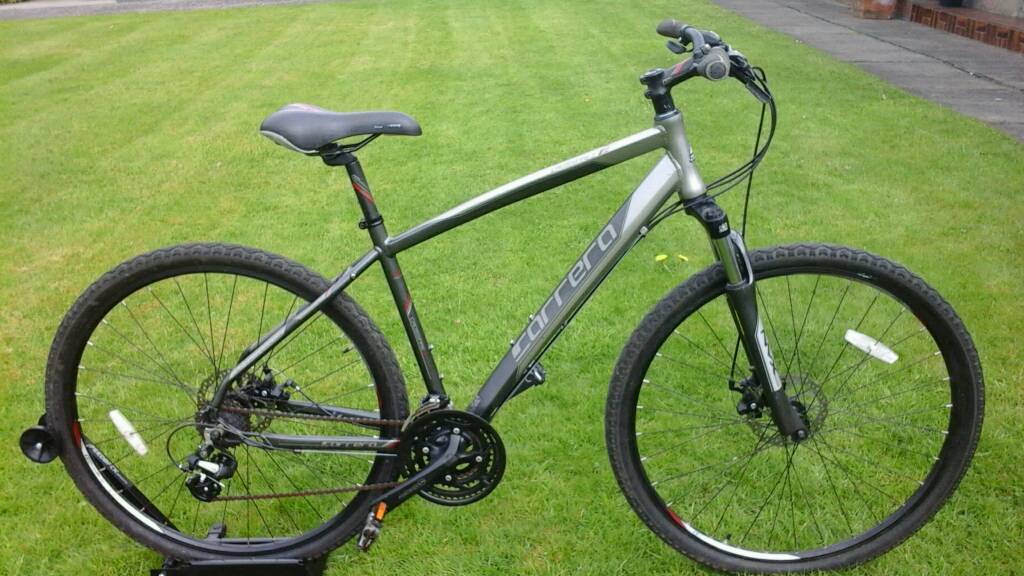 MENS CARRERA CROSSFIRE 2 DISC SPEC HYBRID BIKE * FULLY SERVICED / GREAT