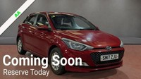 2017 Hyundai i20 1.2 SE 5dr HATCHBACK PETROL Manual
