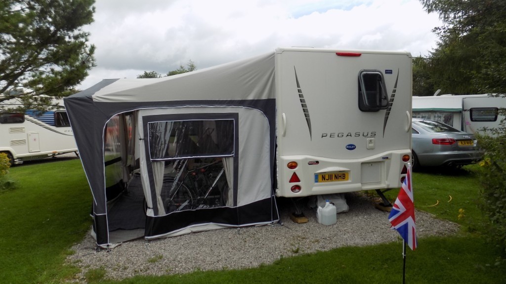Bradcott full awning to fit Bailey Pegasus Rimini in Hillingdon