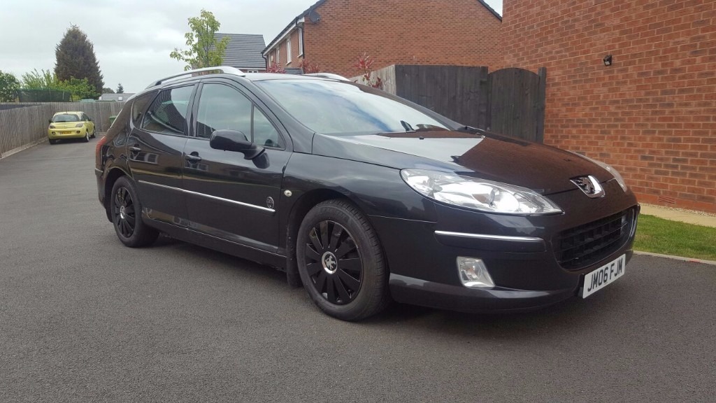 Peugeot 407 black