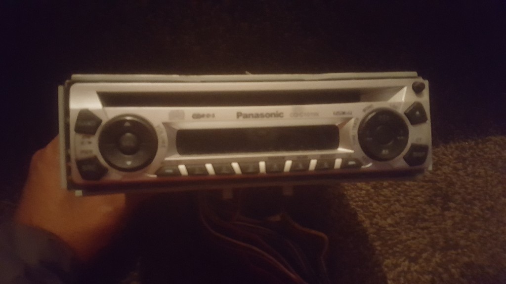 Panasonic radio cd player car stereo in Bradford, West Yorkshire