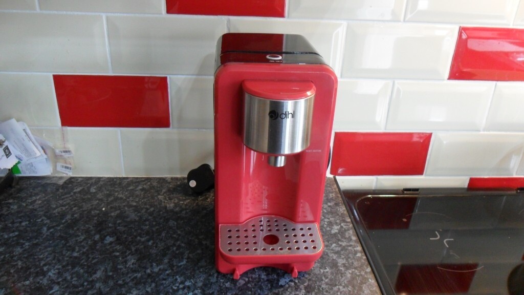 ONE CUP HOT WATER DISPENSER. HARDLY USED. WORKS PERFECT in