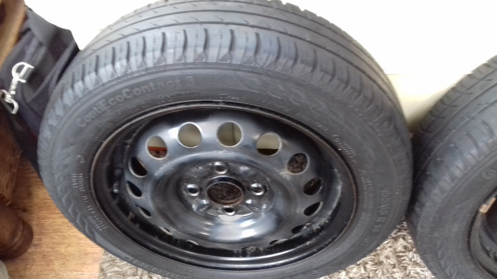 Toyota Aygo 14" wheels and tyres x4 155/65/14 + Peugeot 107 and Citroen