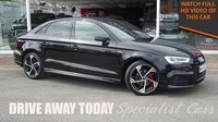 2019 Audi A3 1.6 TDI BLACK EDITION 4d 114 BHP Saloon Diesel Semi Automatic