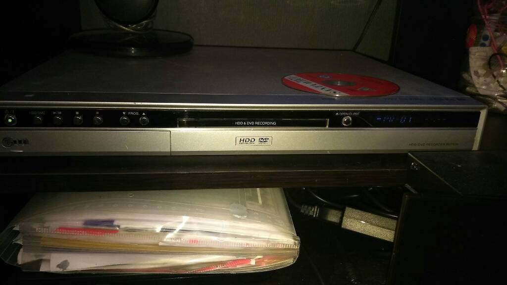Lg dvd recorder with hard drive and tv tuner in Eastbourne, East
