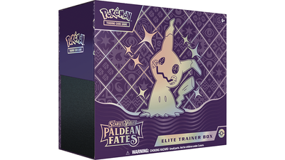 Pokemon Scarlet And Violet Paldean Fates Elite Trainer Box