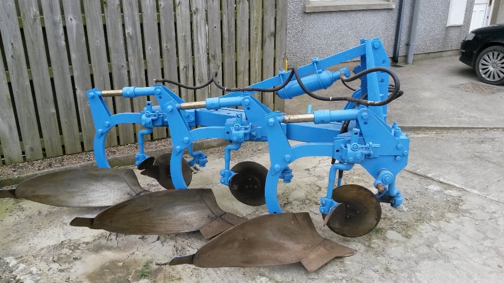 3 furrow Ransomes tractor plough for sale in Newtownards, County Down
