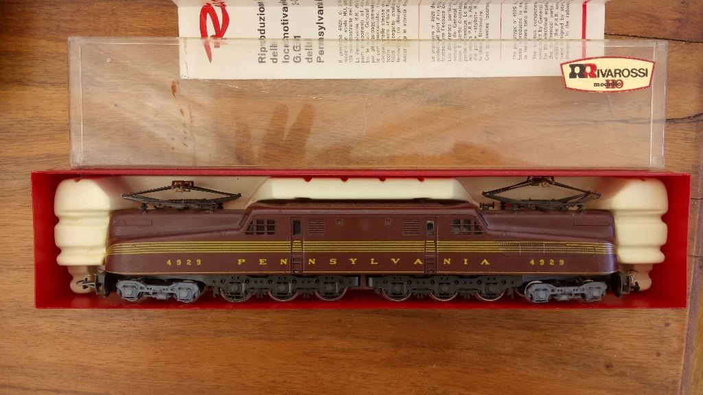 Rivarossi 1664 elettrico G.G. 1 Pennsylvania R.R.HO Gauge