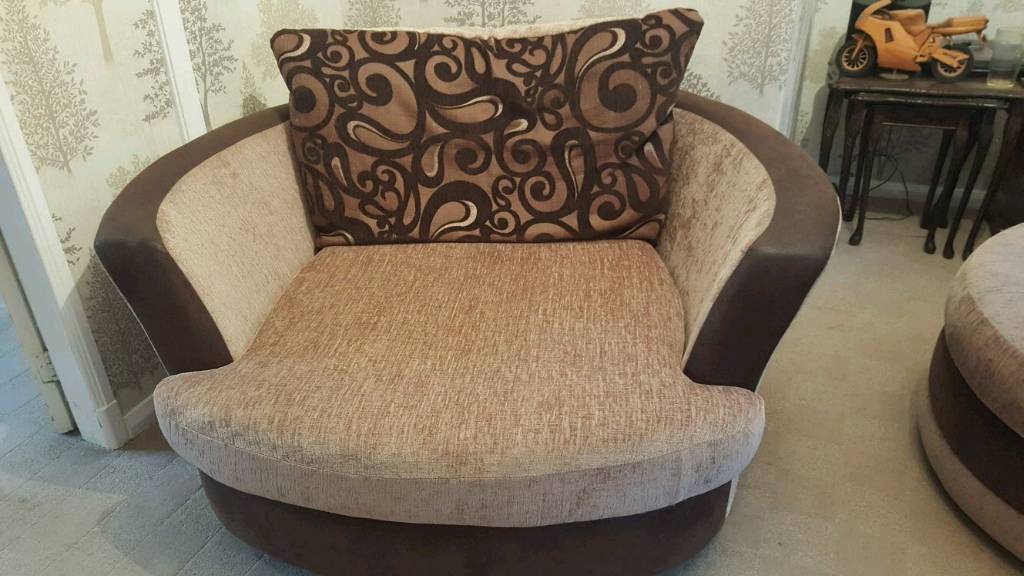 Love chair and sofa | in Redcar, North Yorkshire | Gumtree