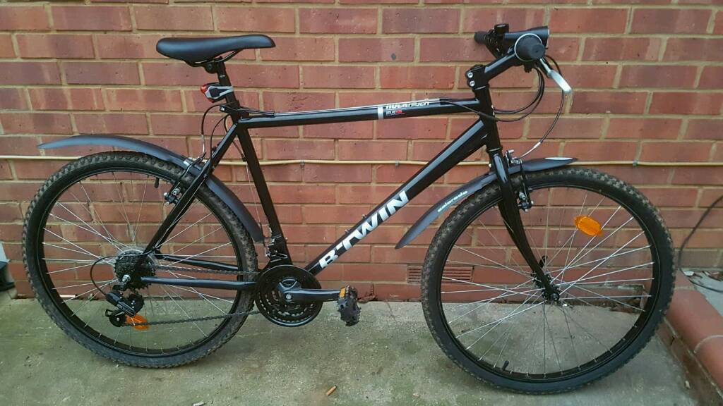 adult mountain bike rockrider st10 black the new my bike