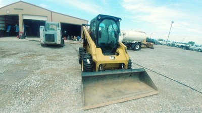 2014 Caterpillar 272 D Cab A/c Skid Steer Loader New Tires 612hrs 98hp Used