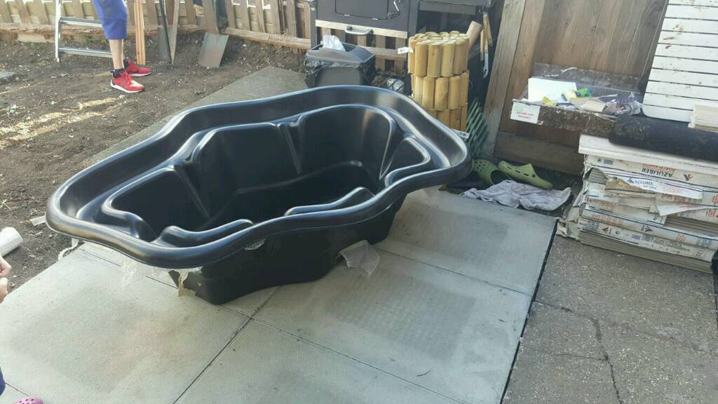Brand new hard plastic pond cast mould in Southwark, London Gumtree
