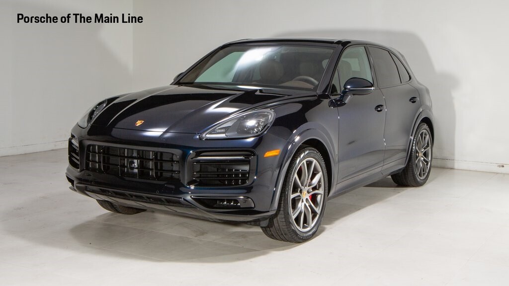 2021 Porsche Cayenne Gts 3956 Miles Moonlight Blue Metallic 4d Sport