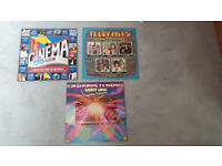 3- TV Themes/Hits from the Cinema Vinyl LP’s like new only £5