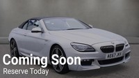 2017 BMW 6 Series 640d M Sport 2dr Auto CONVERTIBLE DIESEL Automatic