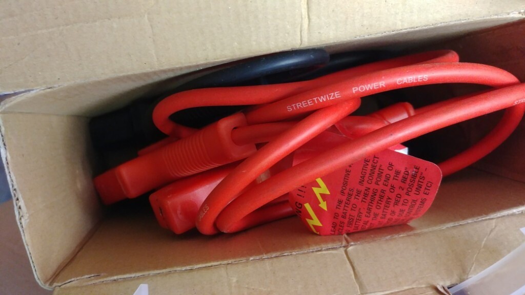 Heavy Duty 100 Copper Booster Cable Jump Leads in Cambridge