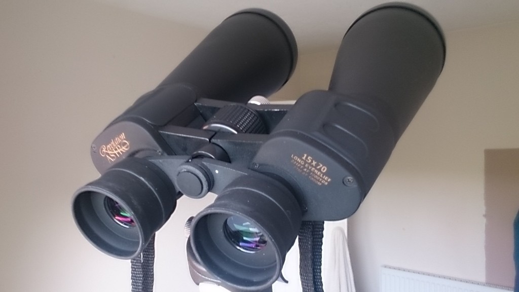 Revelation Astro 15 x 70 Binoculars on Heavy Duty Tripod in Farnley