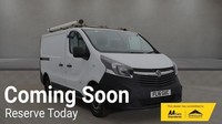 2016 Vauxhall Vivaro 1.6 CDTi 2900 ecoFLEX Panel Van 5dr Diesel Manual L1 H1 Eur