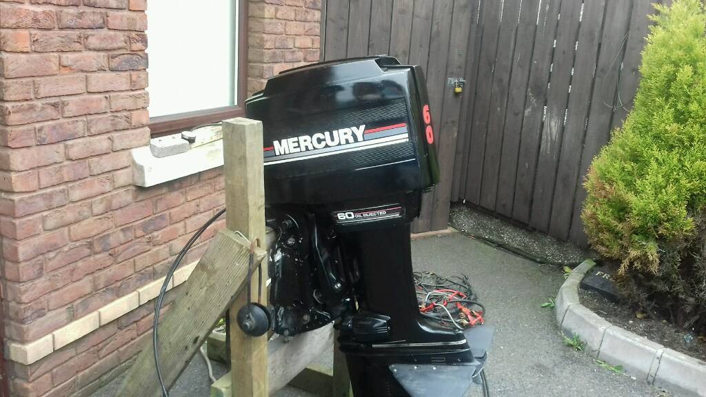 For Sale Mercury 60 hp outboard engine.oil injected power tilt and trim in Kilkeel, County
