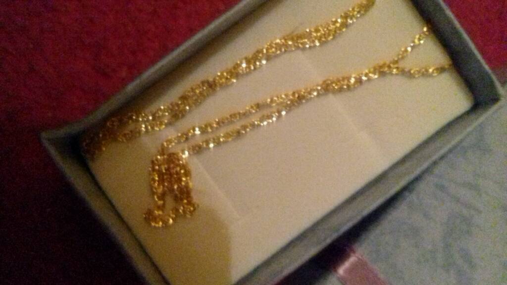 9ct 20" Singapore gold chain. in Peterborough, Cambridgeshire Gumtree