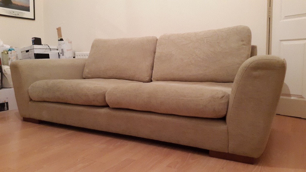 Heals 4 Seater large Slouch Sofa in Maida Vale, London Gumtree
