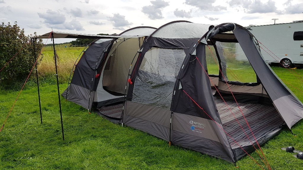 Used Sprayway Hood River 6 Tent with Carpet in Kesgrave, Suffolk