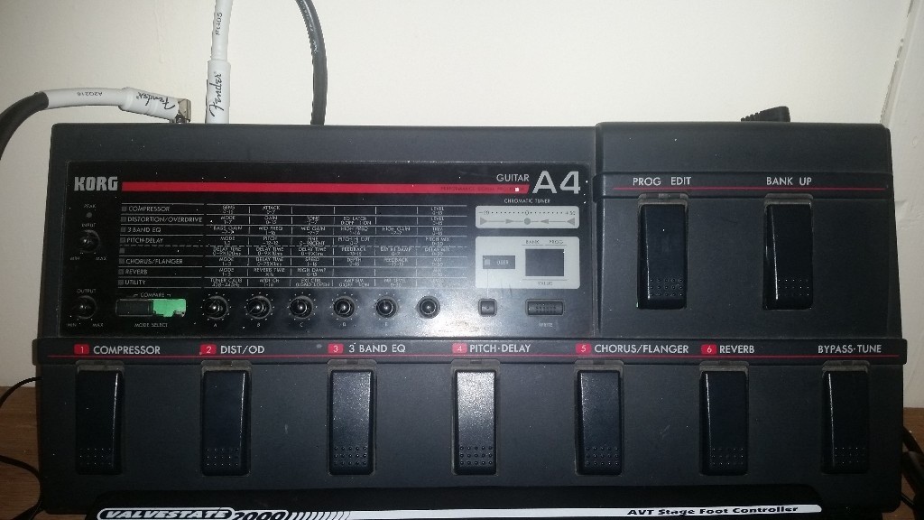 Guitar effects pedal A4 Multi Effects Processor guitar floor unit