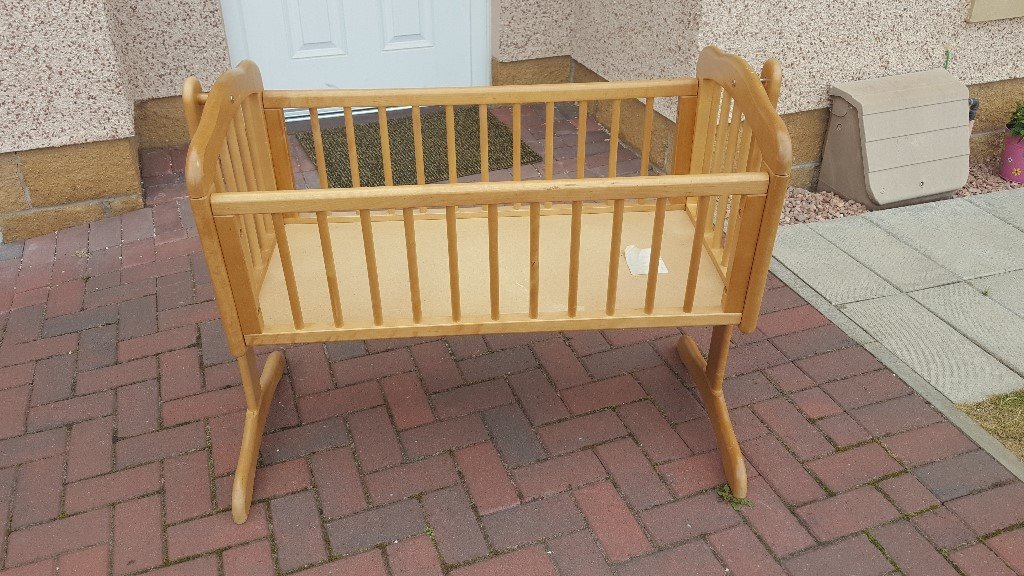 Wooden rocking Crib in Broxburn, West Lothian Gumtree
