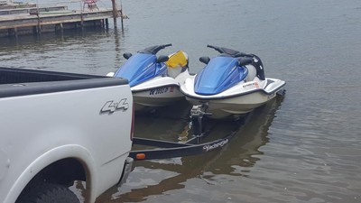 Honda F12 AuquaTrax - Two Units with Trailer