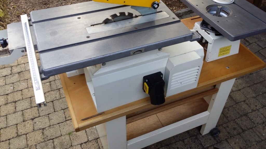 Woodworking Saw, Planer, Thickness-er & Drill Kitty K5 Combo 240V 50Hz