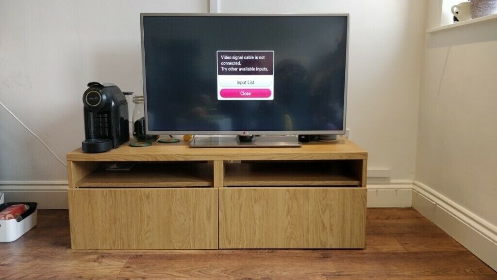 Ikea Tv Stand With Drawers Besta Used Excellent Condition In