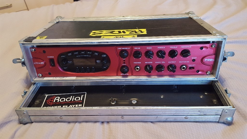 Line 6 pod xt pro with 2u rack case guitar effects in Lenzie, Glasgow