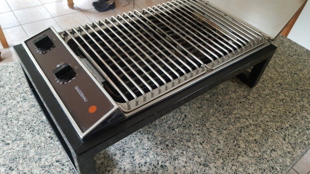 Gaggenau (italian) Twin Hob Electric BBQ with metal and waterproof